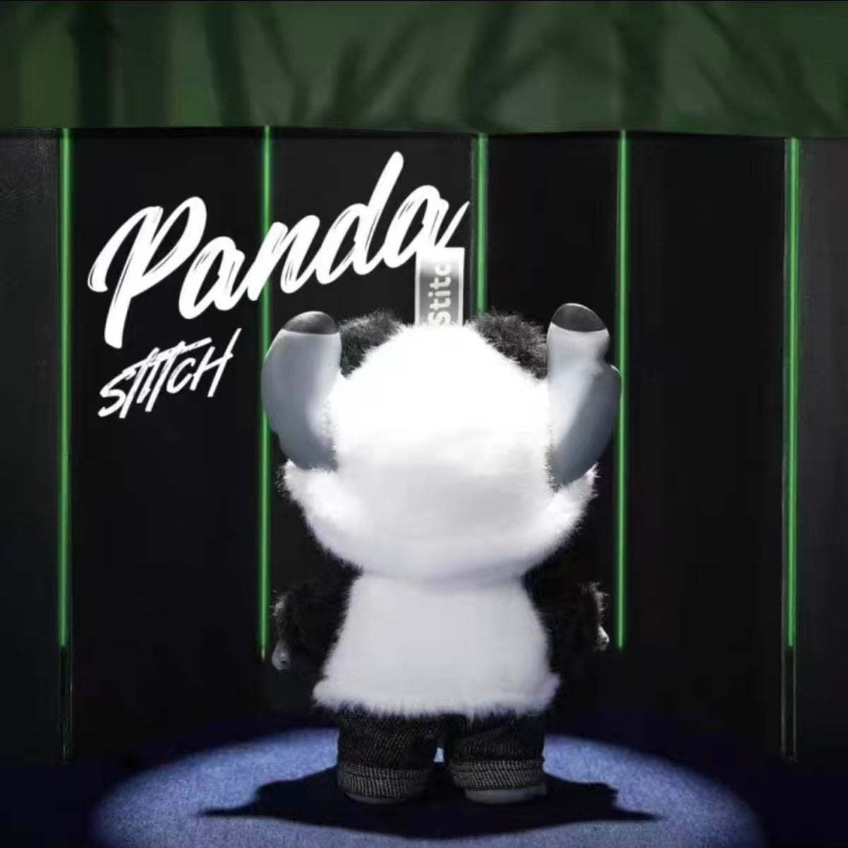 MINISO Disney Stitch Limited Edition GenZ Street Series Panda Vinyl Doll