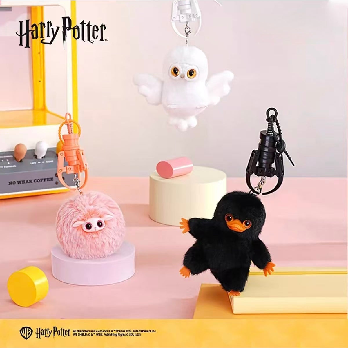 MINISO Harry Potter Fantastic Beasts Doll Series Blind Box Sniff Hedwig Peripheral Gift