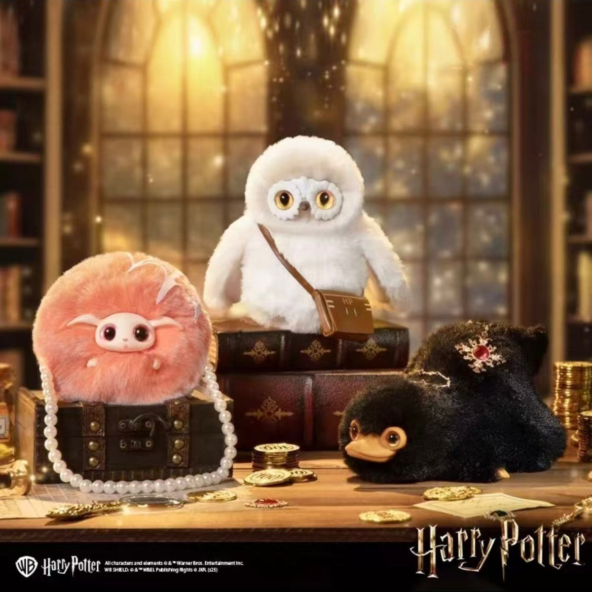 MINISO Harry Potter Fantastic Beasts Doll Series Blind Box Sniff Hedwig Peripheral Gift