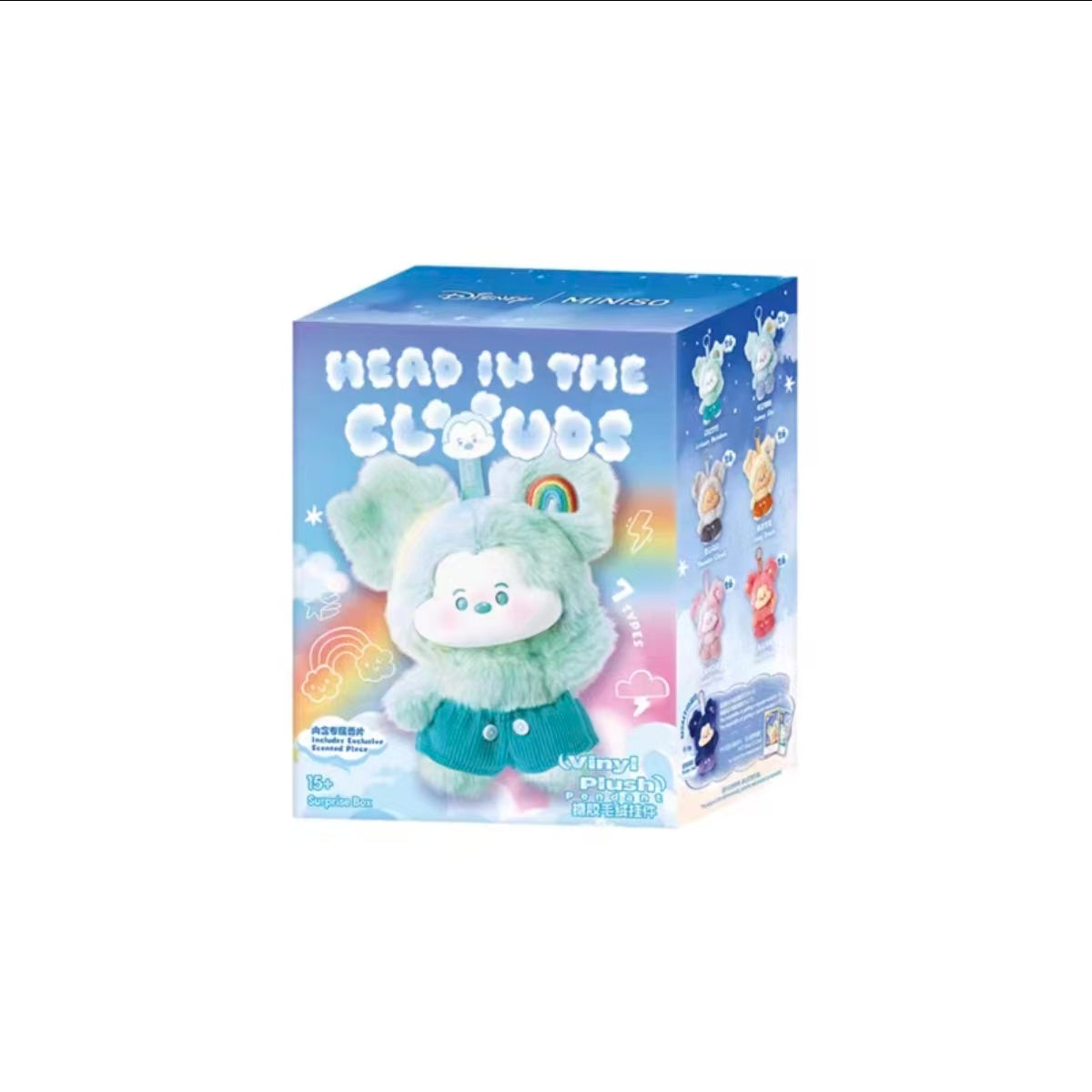 MINISO Disney Mickey Cloud Fantasy Series Vinyl Plush Blind Box Cute