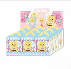 MINISO Disney Winnie the Pooh Naughty Party Blind Box Vinyl Plush Doll Bag Charm