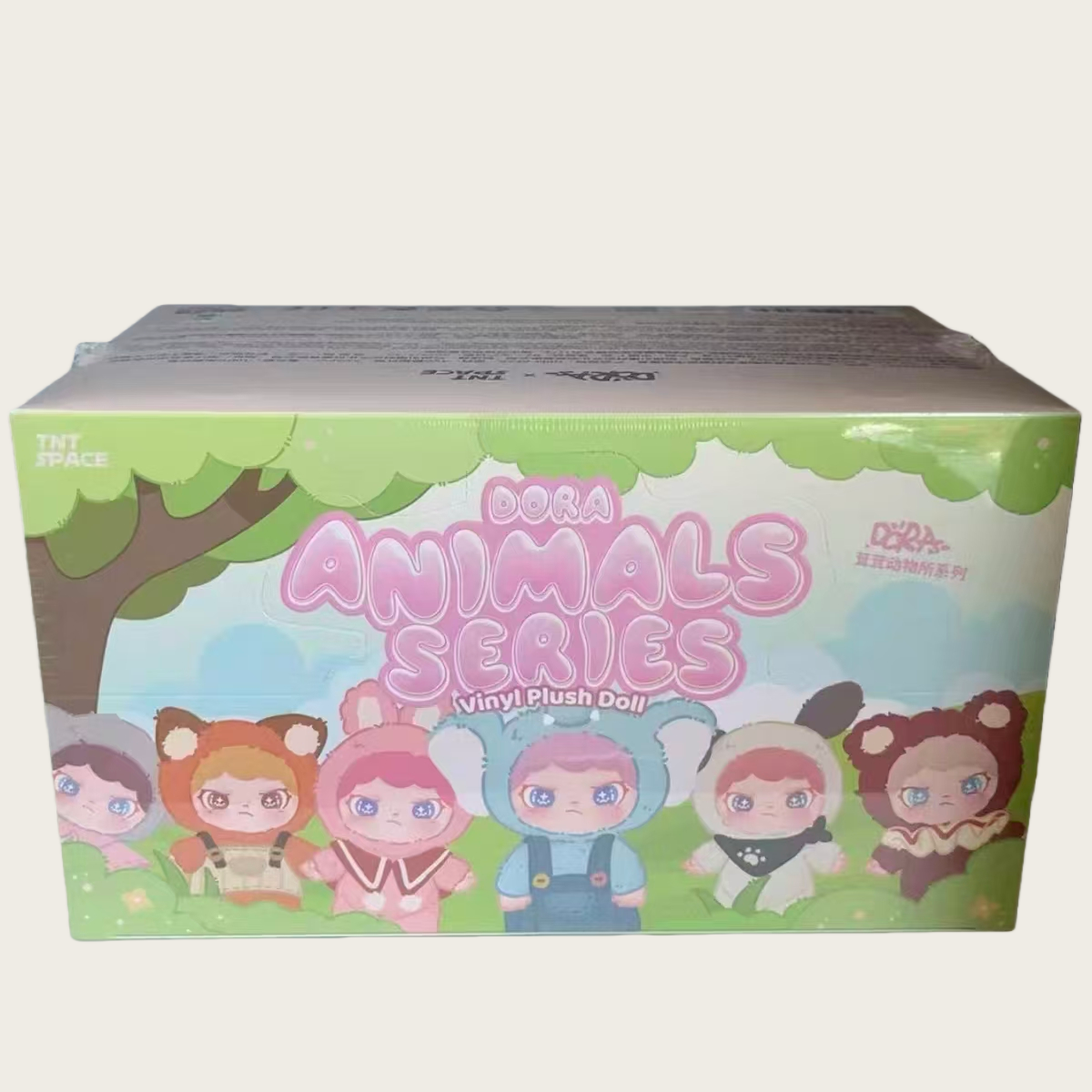 TNTSPACE cousin DORA furry animal institute vinyl plush blind box girl gift doll