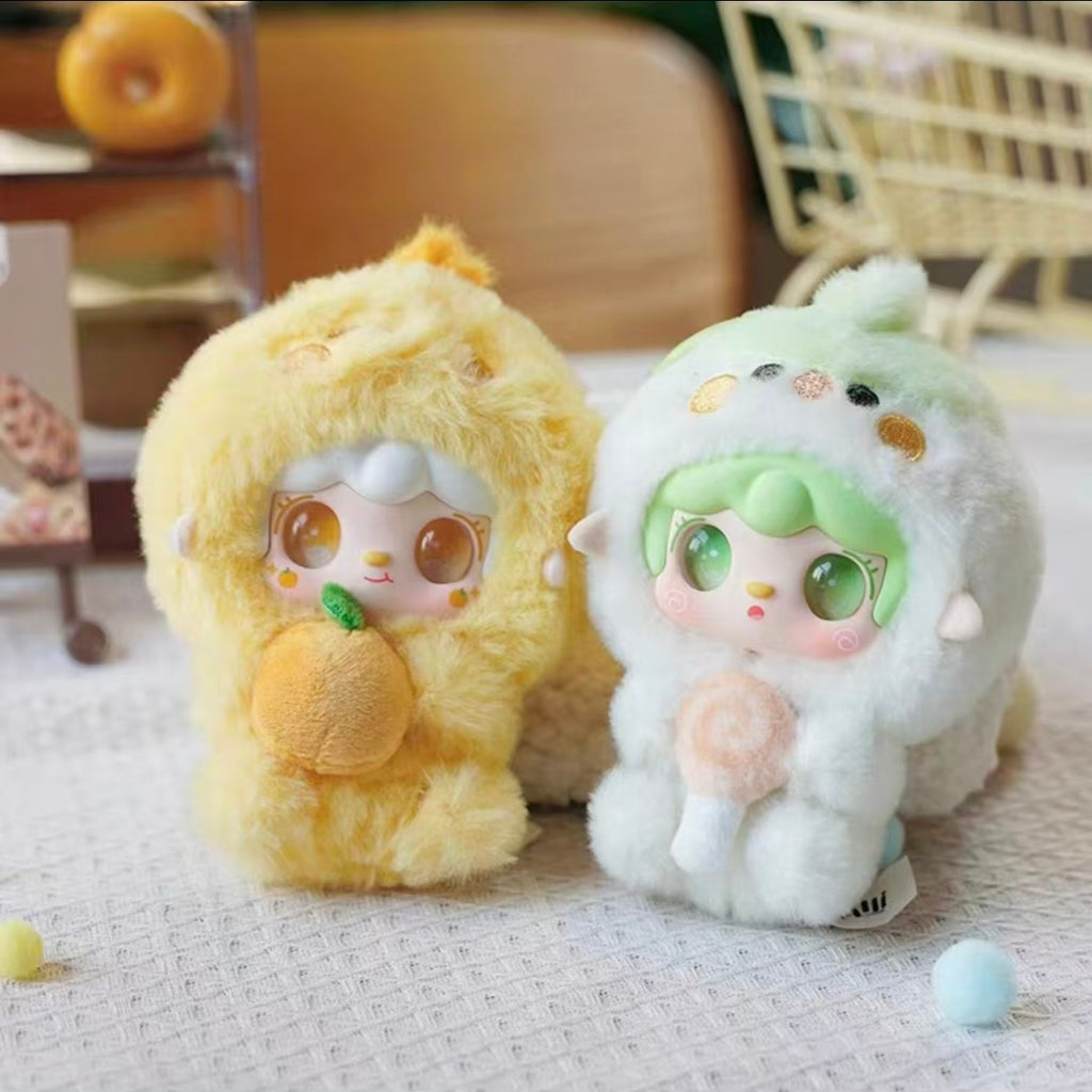 Oxygen yooki tenth generation hug gourmet store blind box mini bag pendant plush doll