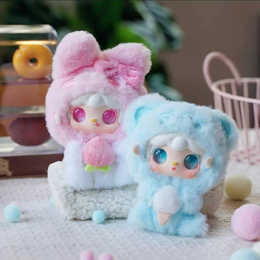 Oxygen yooki tenth generation hug gourmet store blind box mini bag pendant plush doll