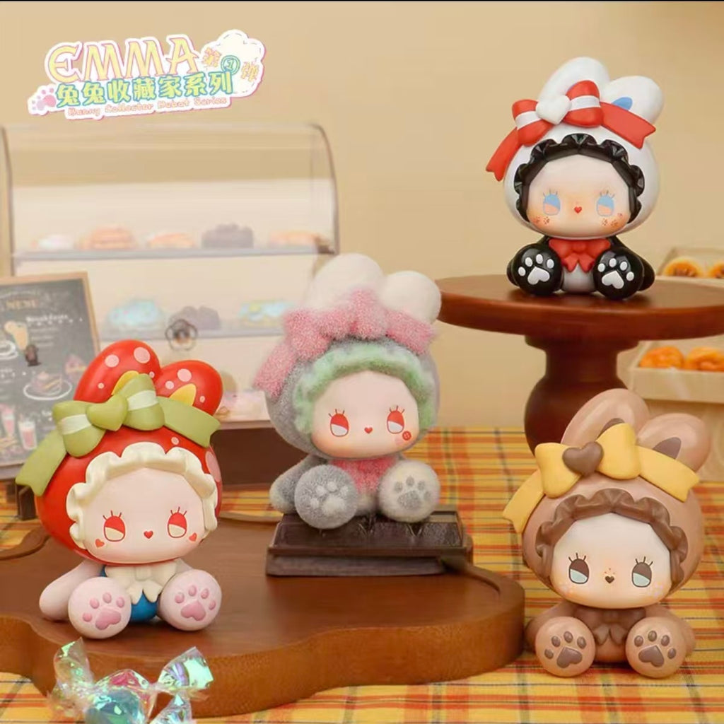 EMMA Bunny Collector Mini Blind Box Cute Grain Trendy Dopamine Doll