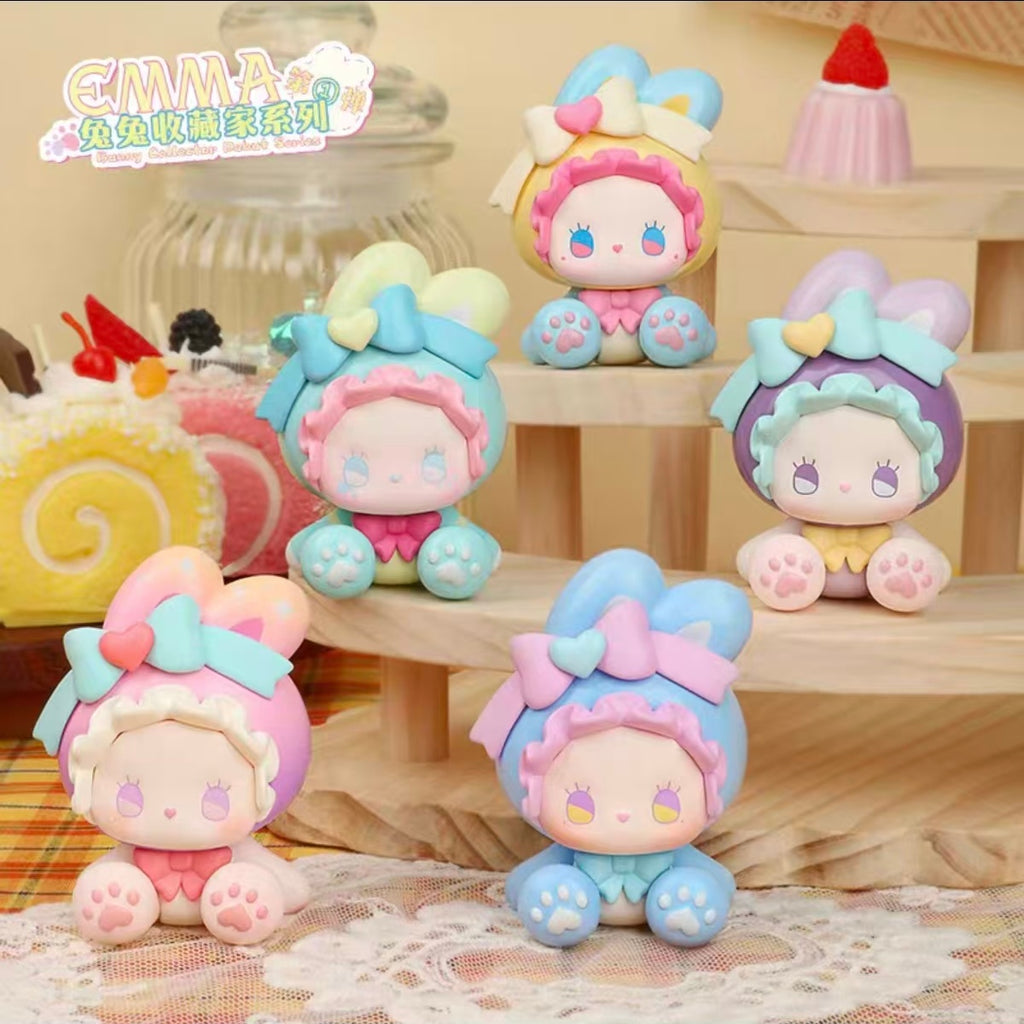 EMMA Bunny Collector Mini Blind Box Cute Grain Trendy Dopamine Doll