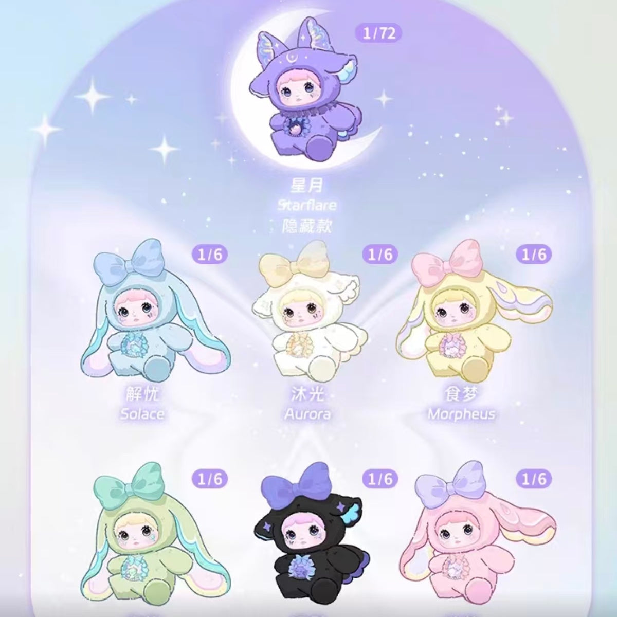 Nommi fantasy world V6 Plush Blind Box