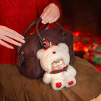 Ruo Lai Nanci Christmas Bear Pendant Plush Doll Figurine Gift