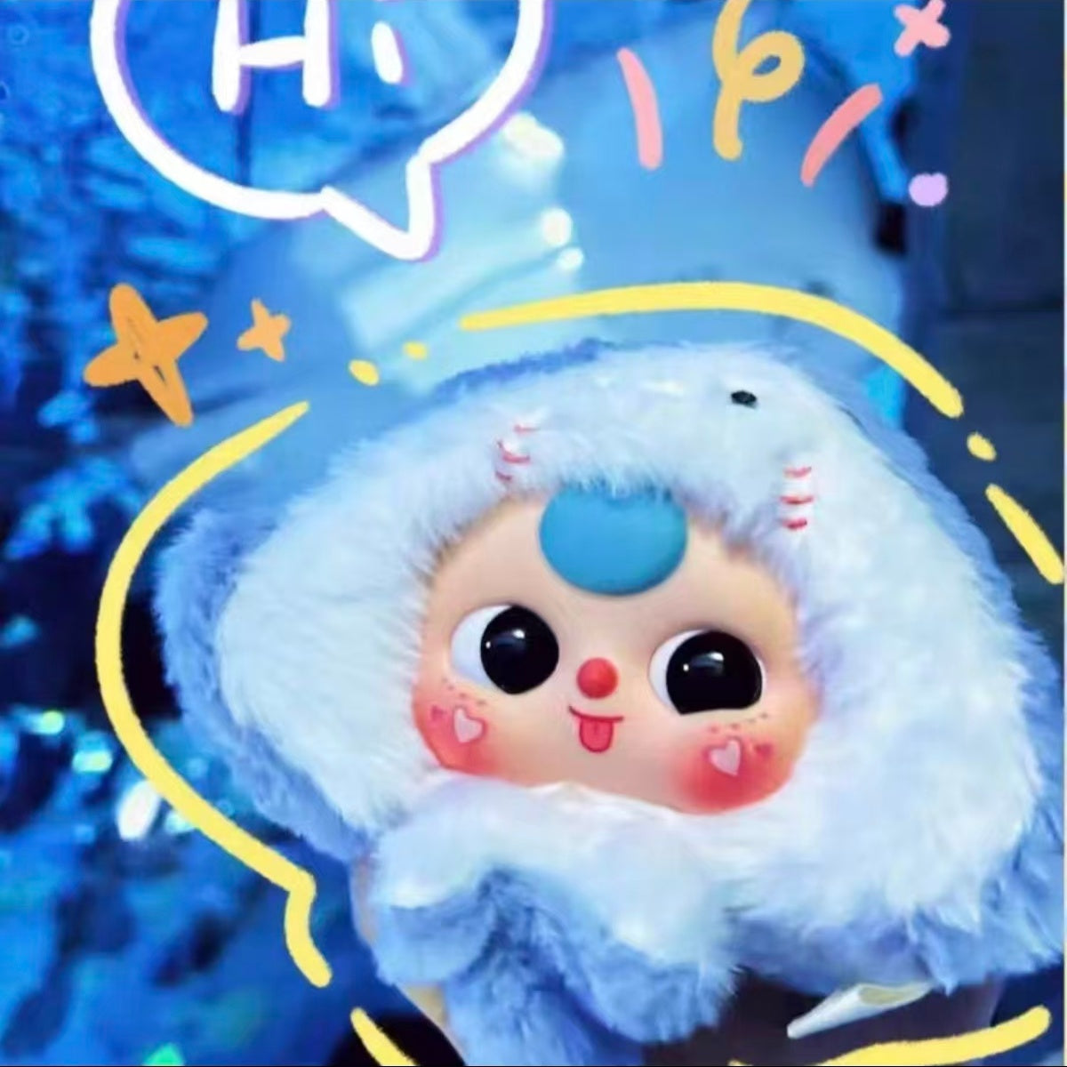 Baby Three Romantic Ocean Plush Blind Box