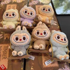 Pop Mart City Park Limited Edition LABUBU Timber Workshop the Monsters Labubus on the Swing Plush Pendant Blind Box