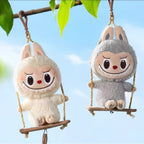 Pop Mart City Park Limited Edition LABUBU Timber Workshop the Monsters Labubus on the Swing Plush Pendant Blind Box