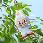 Pop Mart City Park Limited Edition LABUBU Timber Workshop the Monsters Labubus on the Swing Plush Pendant Blind Box