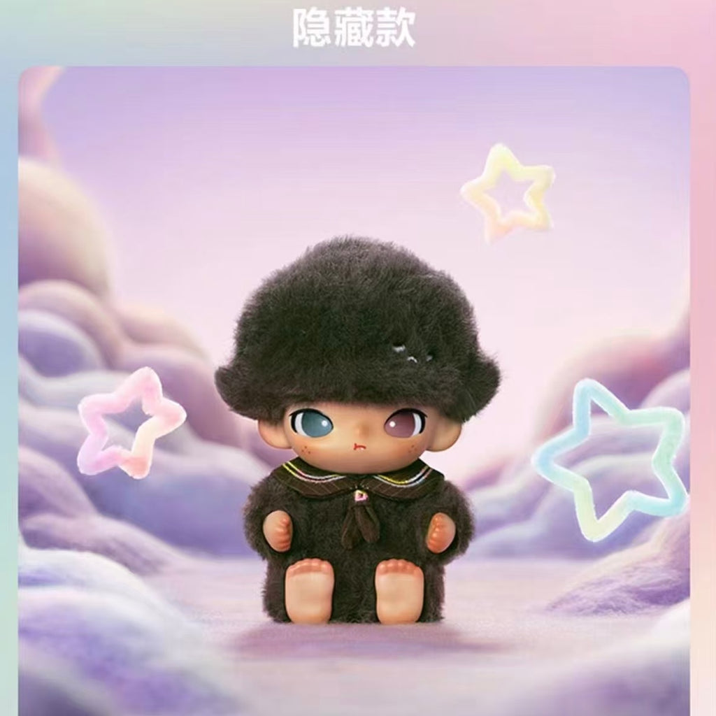 POPMART DIMOO Newborn Diary Series Vinyl Plush Keychain Blind Box Trendy Gift