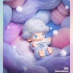 POPMART DIMOO Newborn Diary Series Vinyl Plush Keychain Blind Box Trendy Gift