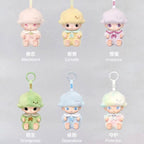 POPMART DIMOO Newborn Diary Series Vinyl Plush Keychain Blind Box Trendy Gift