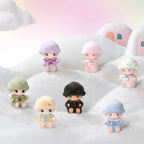 POPMART DIMOO Newborn Diary Series Vinyl Plush Keychain Blind Box Trendy Gift