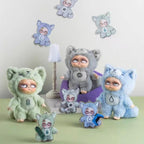 Sleepless Grumpipi Insomnia Runaway Doll Vinyl Plush Blind Box Figurine