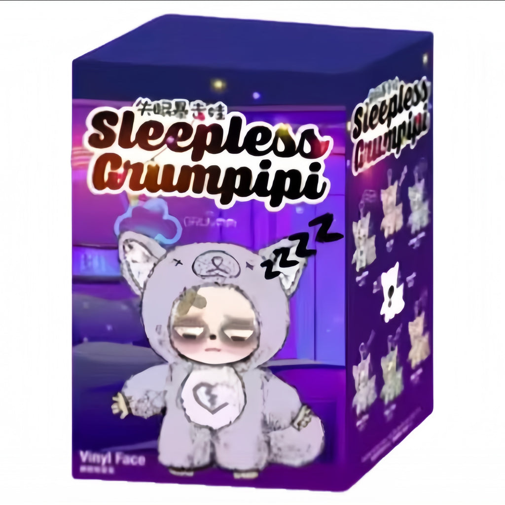 Sleepless Grumpipi Insomnia Runaway Doll Vinyl Plush Blind Box Figurine