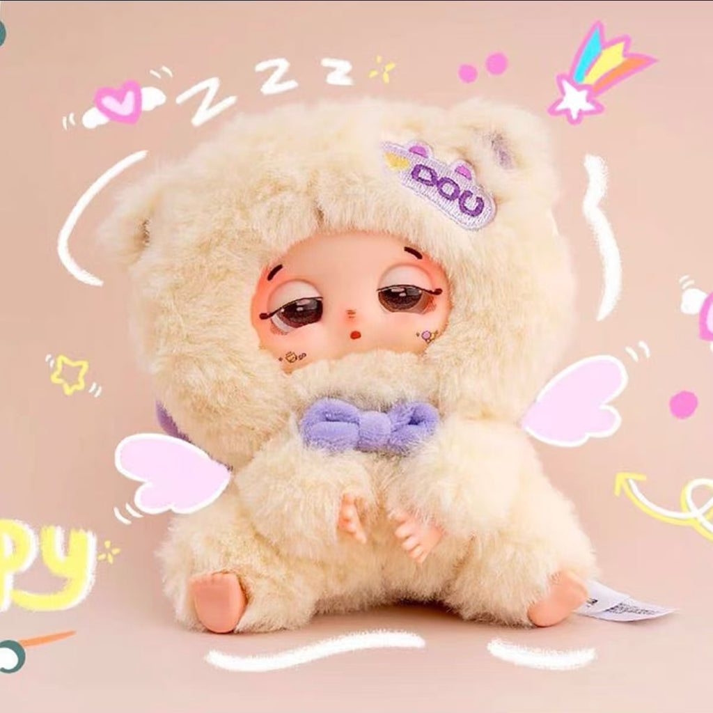 KunBao DouDou sleepy baby bag lucky delivery blind box cute plush toy bag