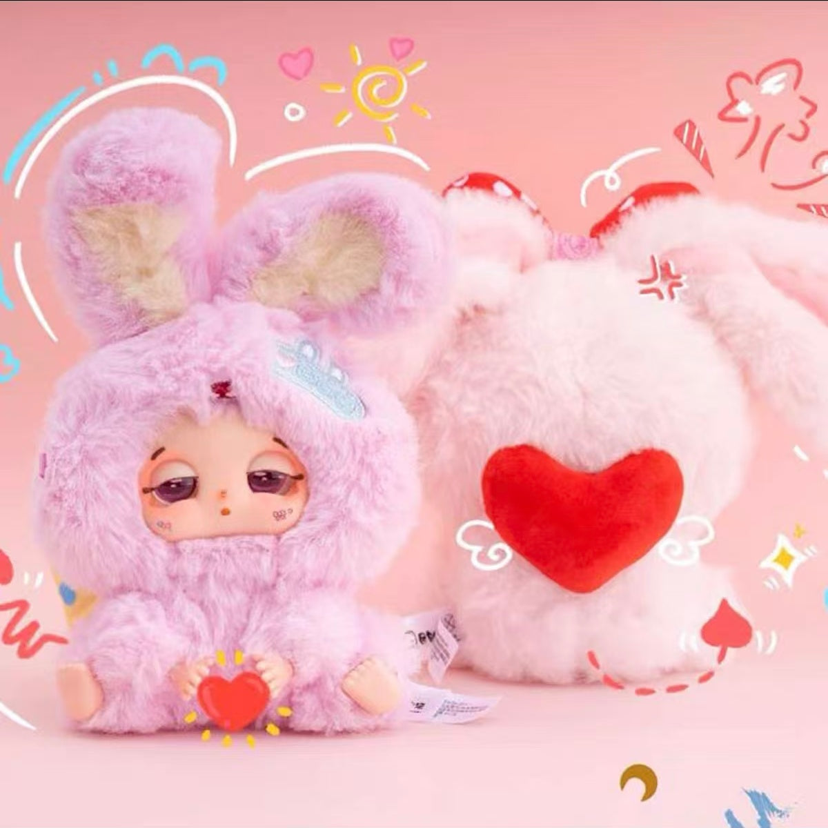 KunBao DouDou sleepy baby bag lucky delivery blind box cute plush toy bag