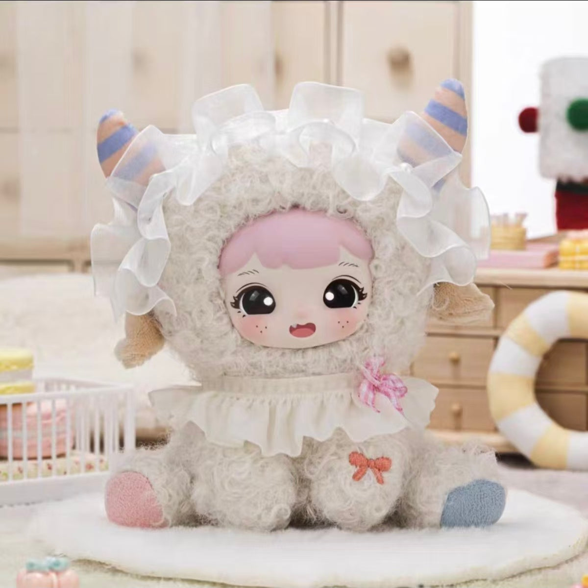 ONECOSMO Yoyoo Soft FuFu Dream Series Vinyl Doll Blind Box Keychain Plush Toy