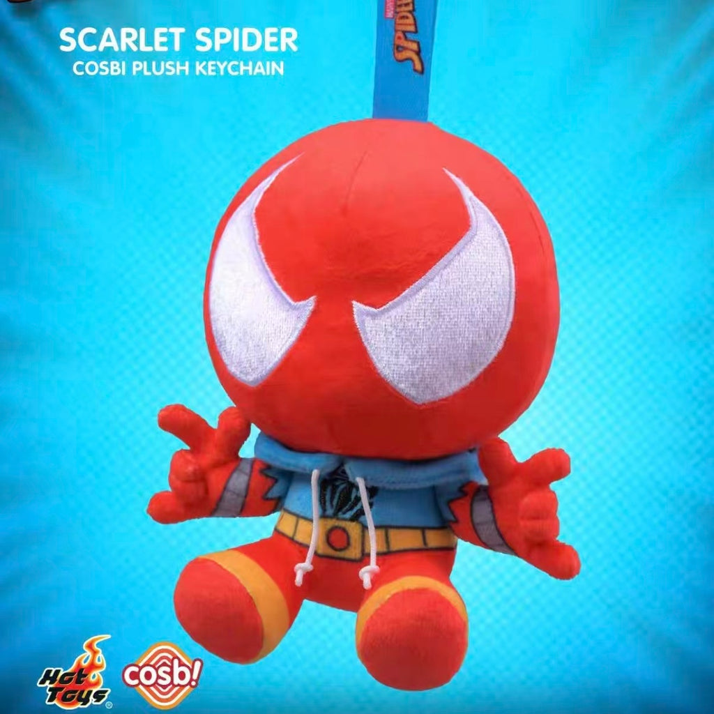 Hot Toys Spider-Man COSBI Plush Toy Cosbi Plush Keychain Collection Blind Box Gift