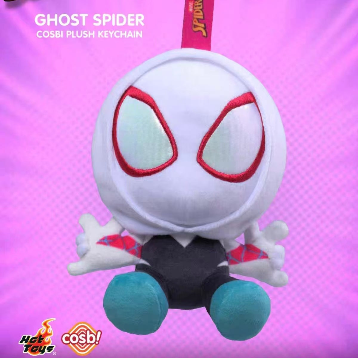 Hot Toys Spider-Man COSBI Plush Toy Cosbi Plush Keychain Collection Blind Box Gift