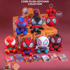 Hot Toys Spider-Man COSBI Plush Toy Cosbi Plush Keychain Collection Blind Box Gift