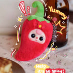 Baby Three Eat Heartily Series Plush Blind Box Cute Doll Bag Charm Gift