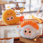 Baby Three Eat Heartily Series Plush Blind Box Cute Doll Bag Charm Gift