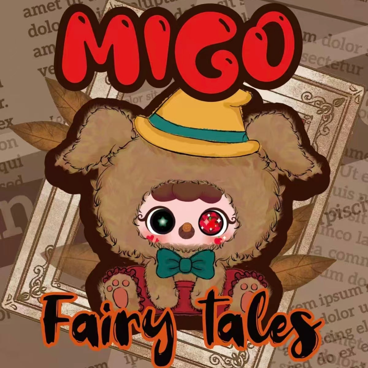 Baby Three MIGO Fairy Tale Secrets Halloween Plush Toy Blind Box