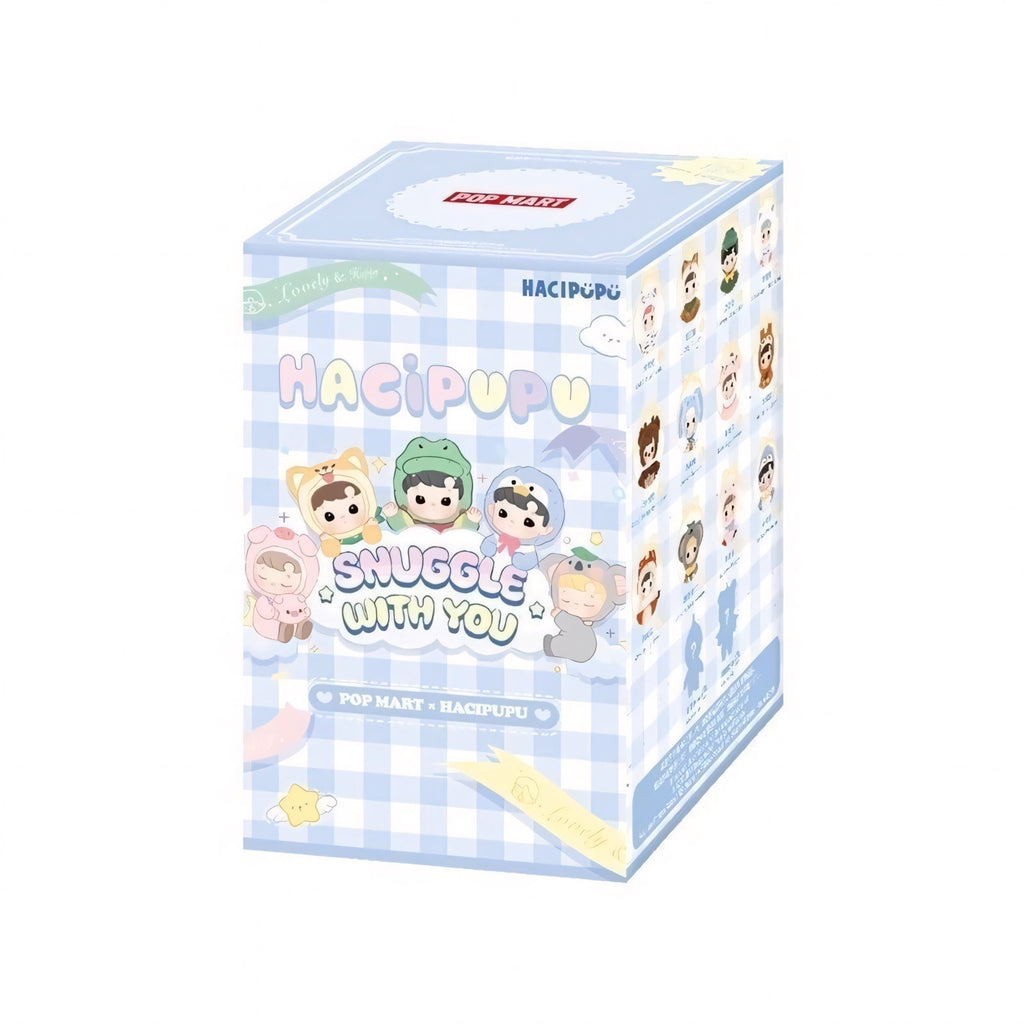 POPMART HACIPUPU Animal Stickers Series Figures Blind Box Trendy Toys Doll Gifts