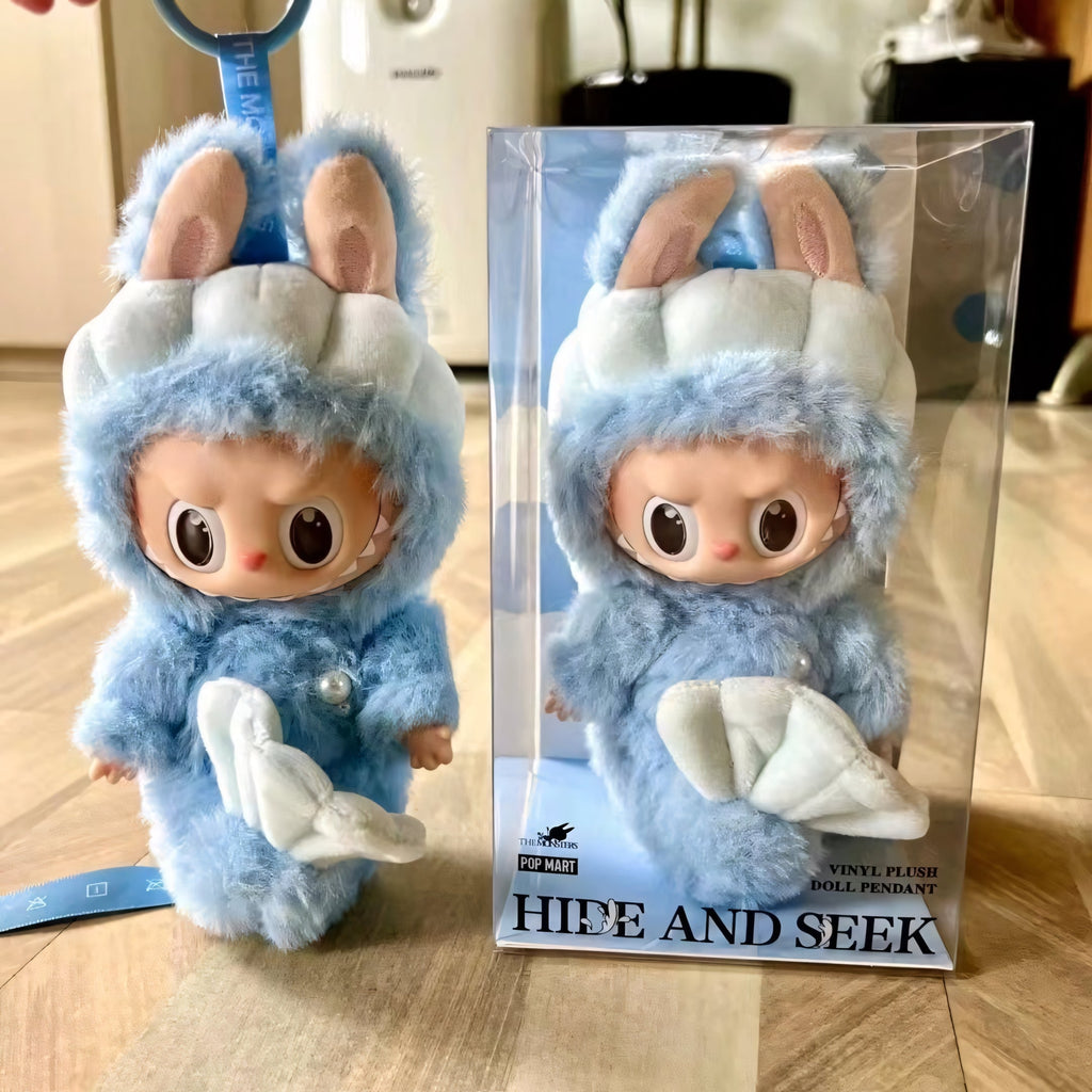 The Monsters Labubu Hide And Seek In Singapore Series Vinyl Plush Doll Pendant