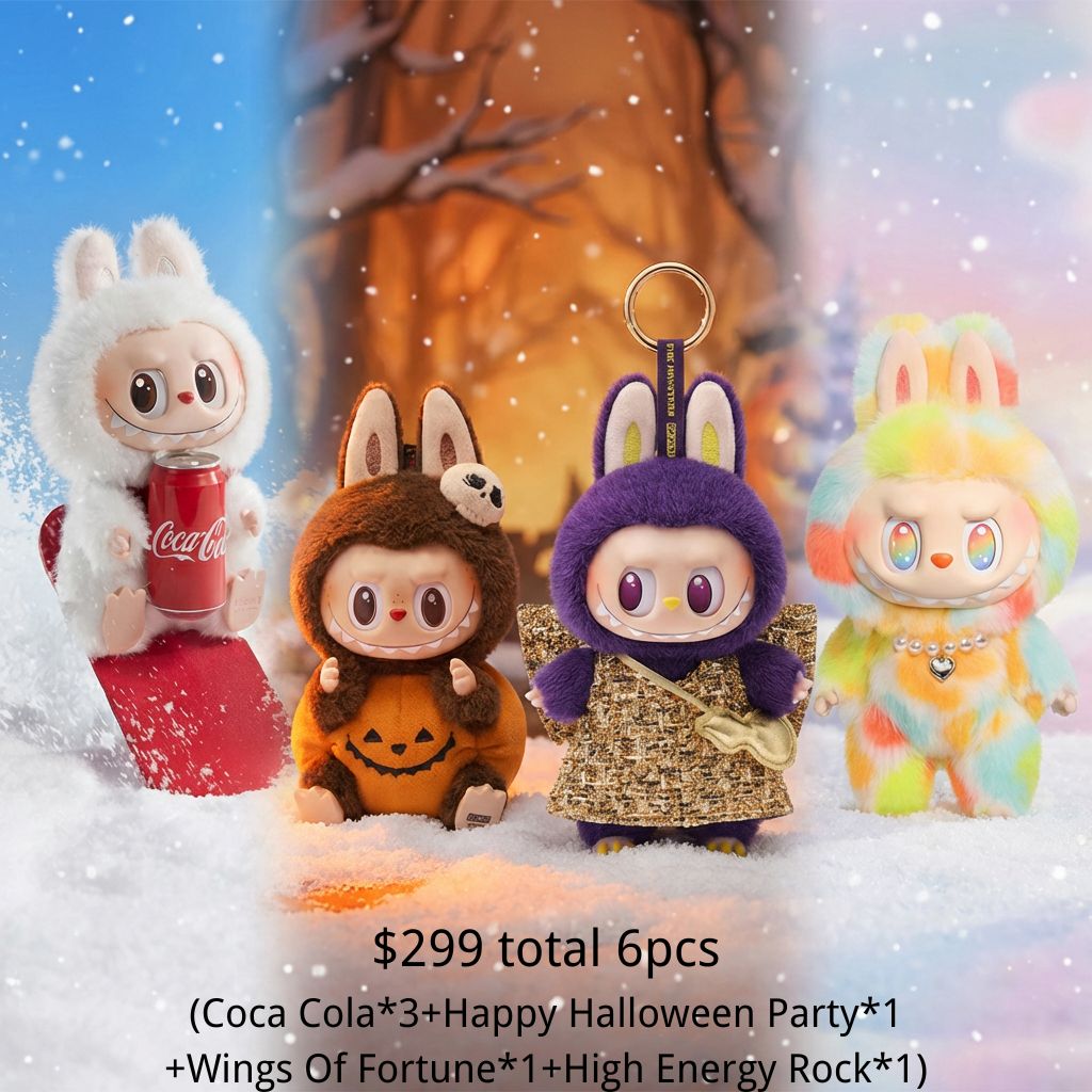 $299 Premium Art Toy Bundle (6-Piece Curated Set)