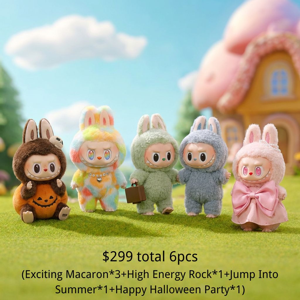 $299 Premium Art Toy Bundle (6-Piece Curated Set)