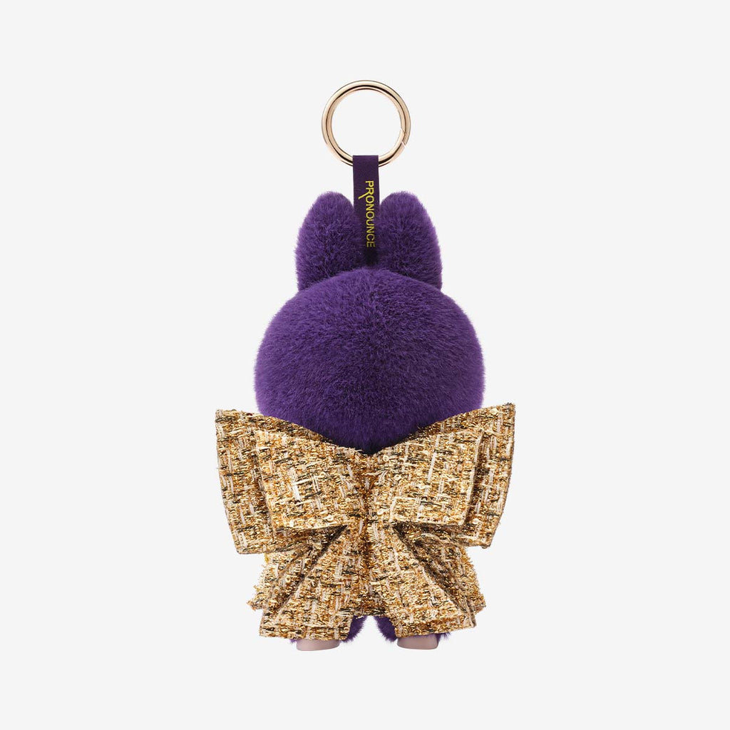 Pop Mart x THE MONSTERS: Labubu Wearing PRONOUNCE Fashion Label "Wings Of Fortune" Plush Doll Pendant