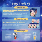 Baby Three V3 Lilyrabbit Town Plush Blind Box