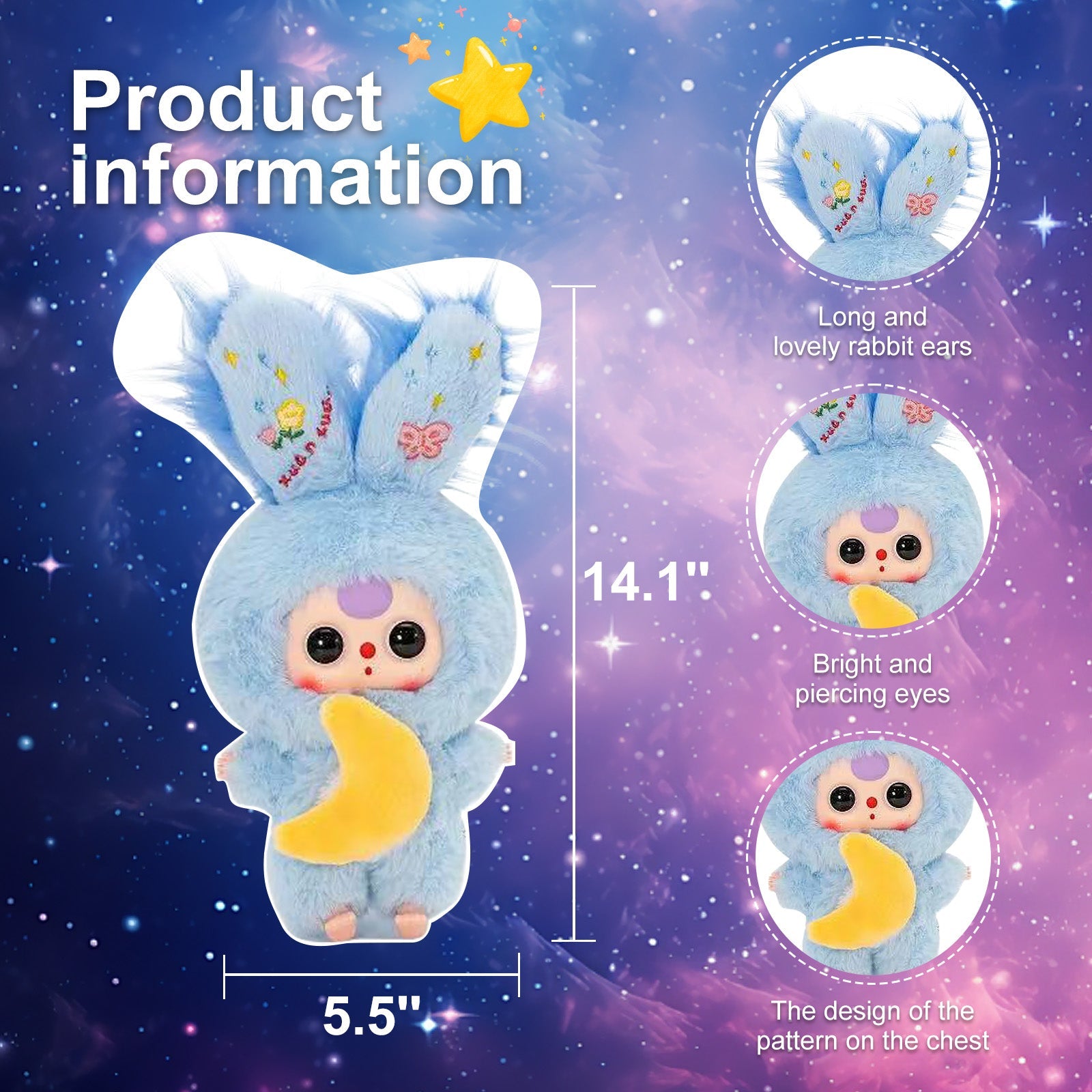 Baby Three V3 Lilyrabbit Town Plush Blind Box