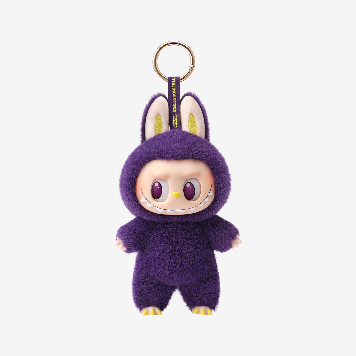 Pop Mart x THE MONSTERS: Labubu Wearing PRONOUNCE Fashion Label "Wings Of Fortune" Plush Doll Pendant