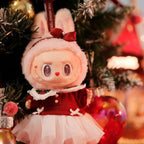 POPMART Mokoko Christmas Limited Edition Sparkling Fairy Tale Series Labubu Vinyl Plush Doll Pendant