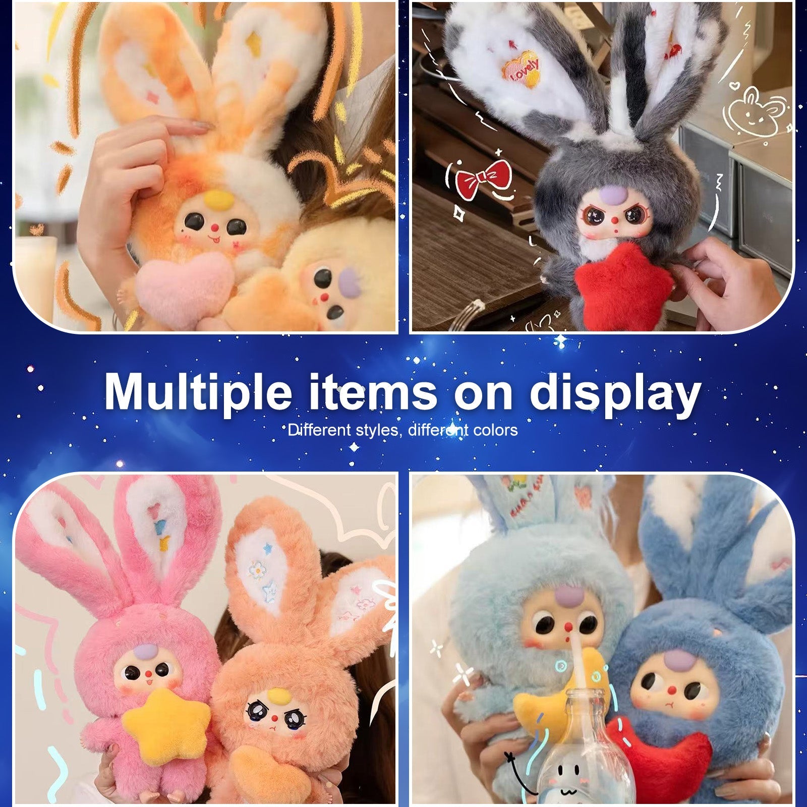 Baby Three V3 Lilyrabbit Town Plush Blind Box