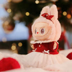 POPMART Mokoko Christmas Limited Edition Sparkling Fairy Tale Series Labubu Vinyl Plush Doll Pendant