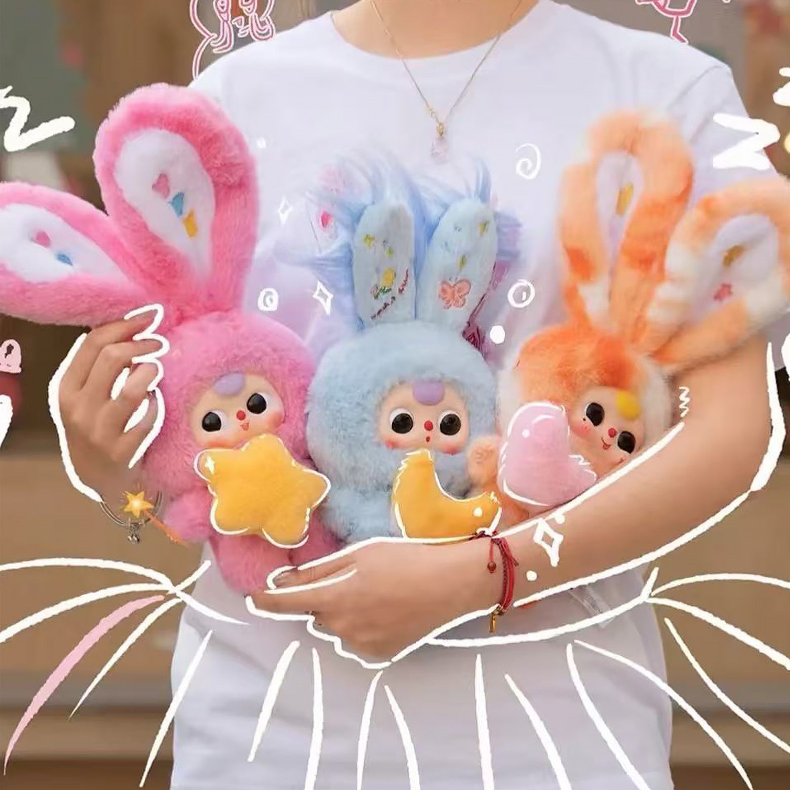 Baby Three V3 Lilyrabbit Town Plush Blind Box