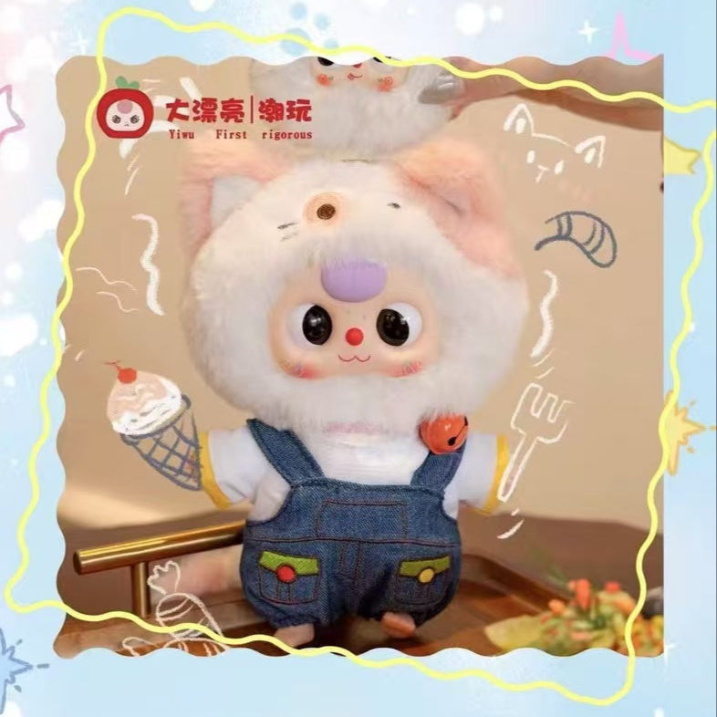 Baby Three Kitten Wardrobe Series Plush Blind Box