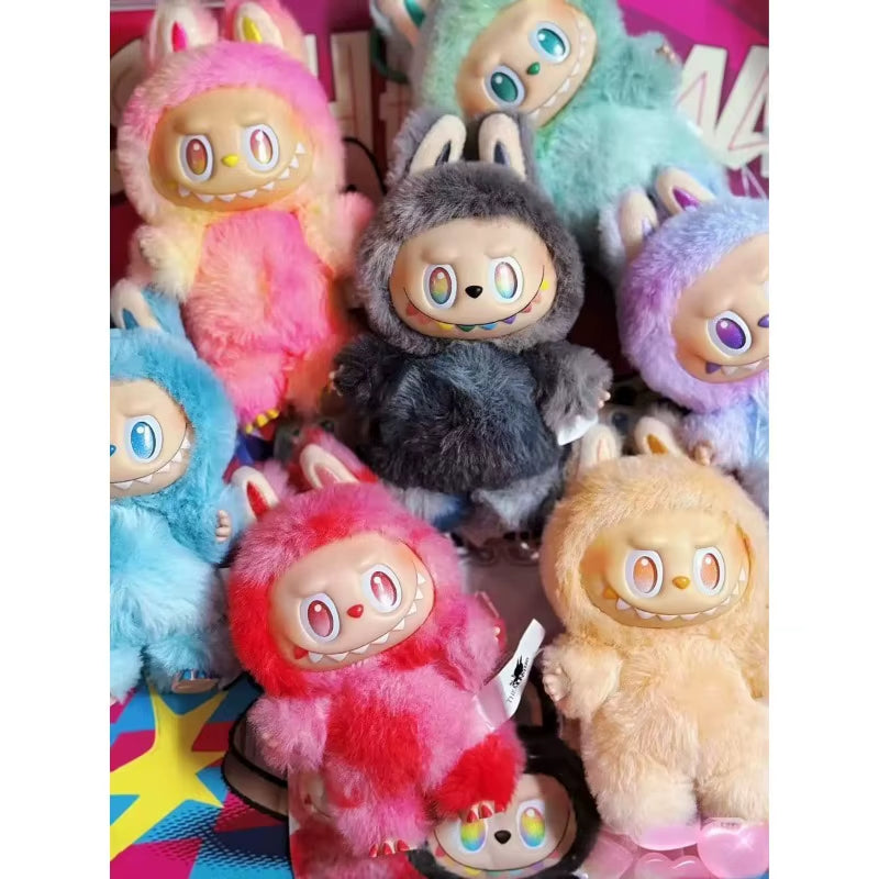 POP MART LABUBU V3 Big Into Energy The Monsters Happiness Plush AUTHENTIC