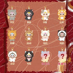 BABY THREE baby three years old Who's the cat series plush blind box trendy toy