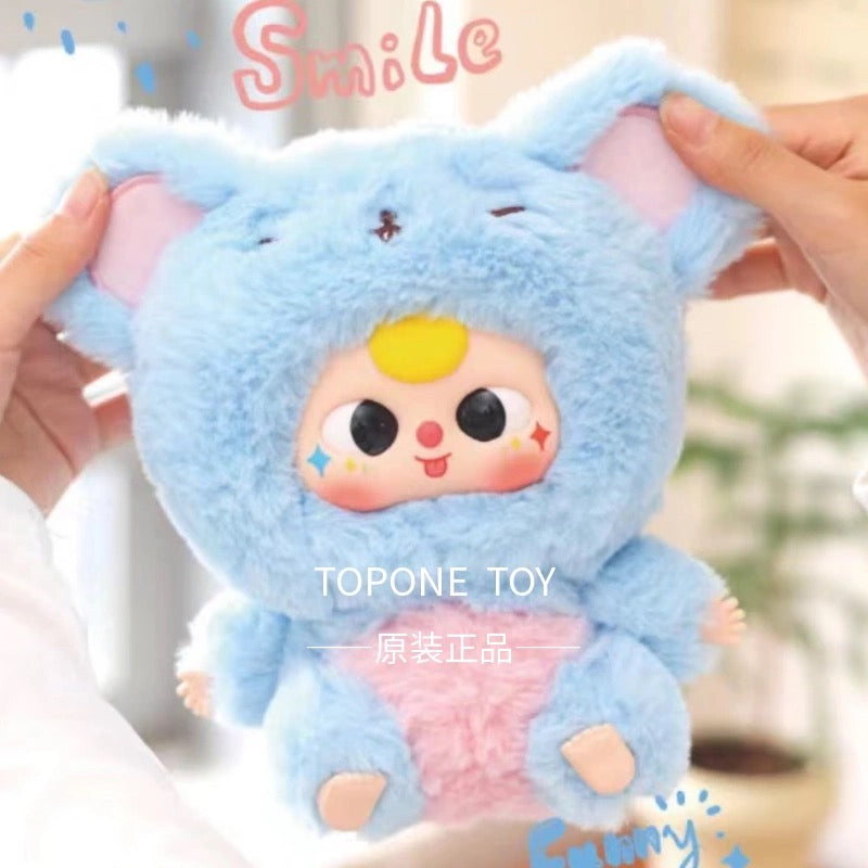 Baby three years old baby three zodiac plush blind box cute doll birthday gift