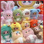 Baby three years old baby three zodiac plush blind box cute doll birthday gift
