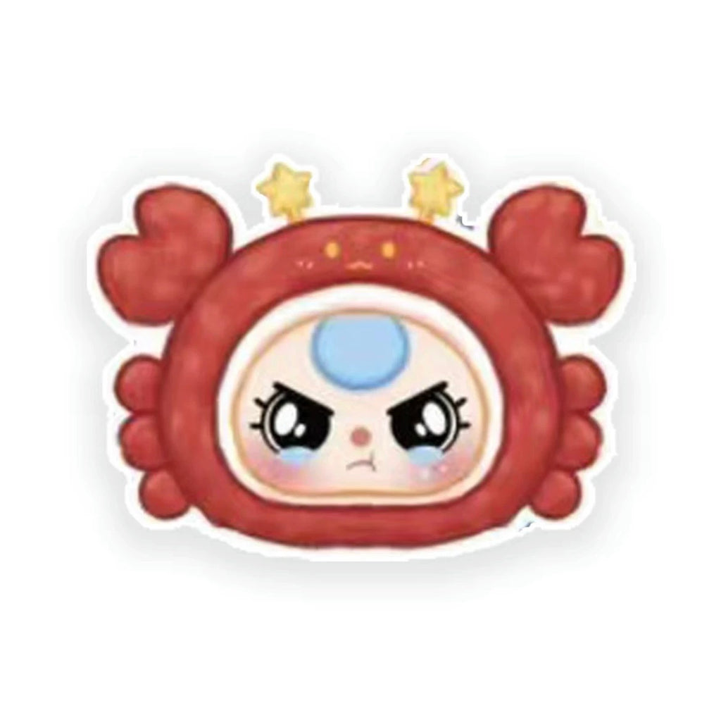 baby three twelve constellations series figures trendy blind box new product gift