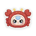 baby three twelve constellations series figures trendy blind box new product gift